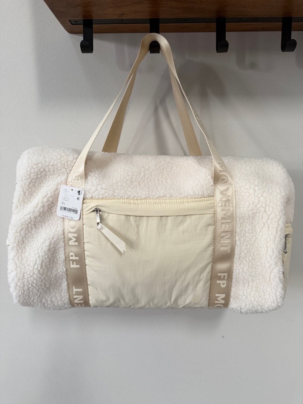 Free People Slopes Sherpa Duffle Bag